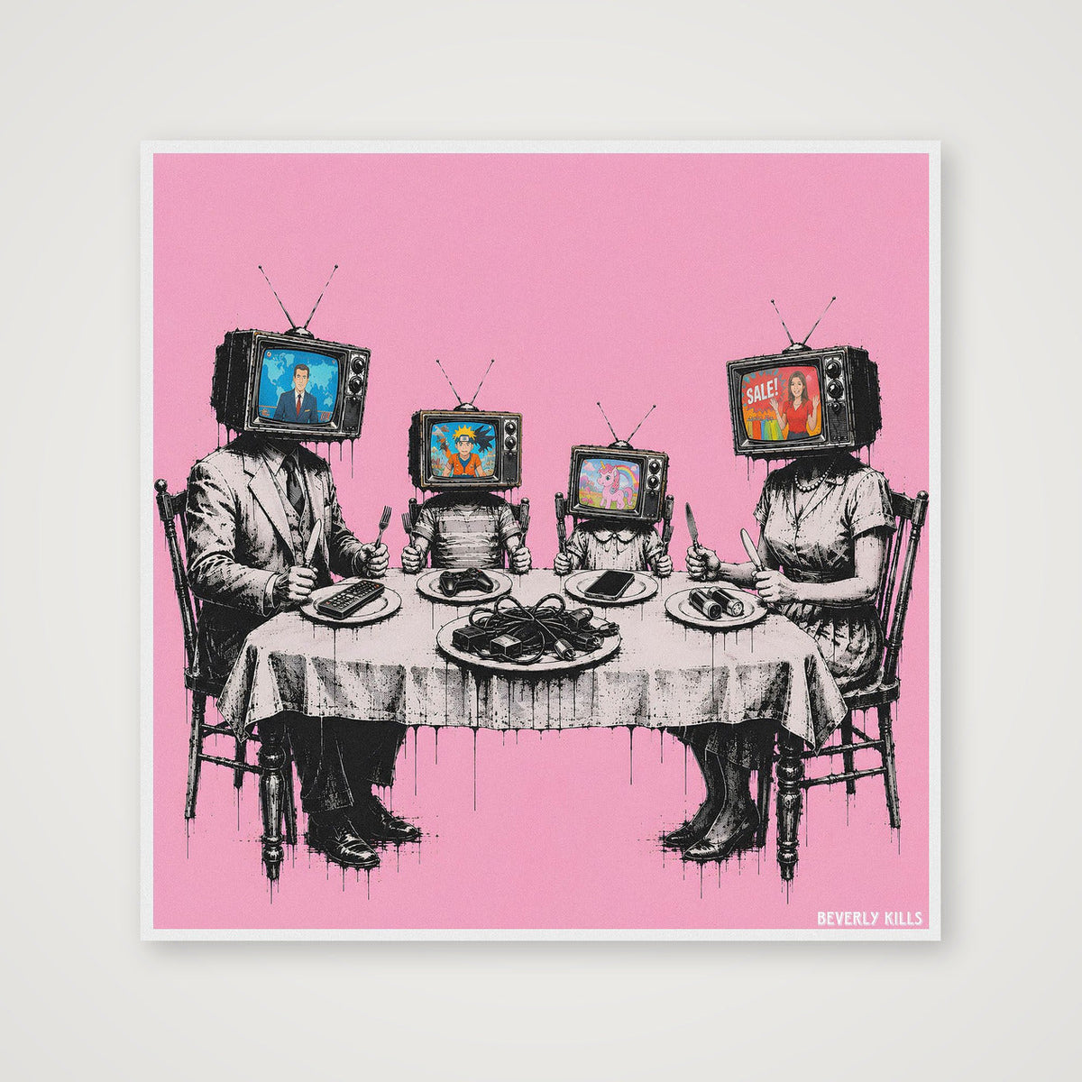 Consumed  — 50×50cm, 20×20" Print only