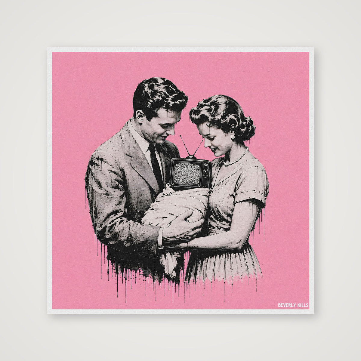 First Screen — 70×70cm, 28×28" Print only