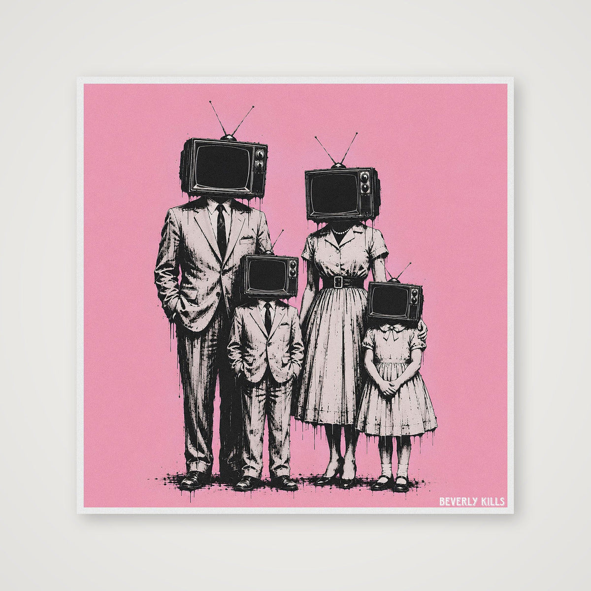 Family Portrait  — 40×40cm, 16×16" Print only