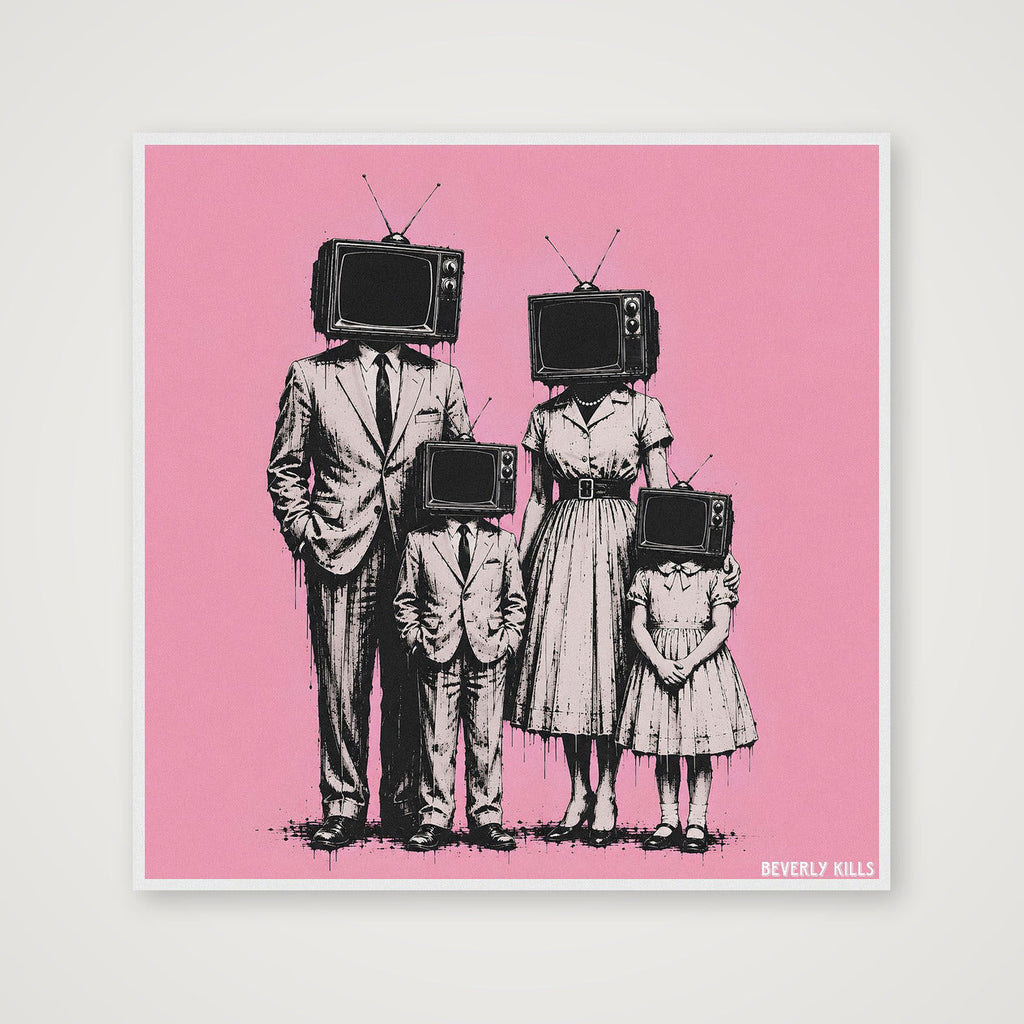Family Portrait  — 30×30cm, 12×12" Print only