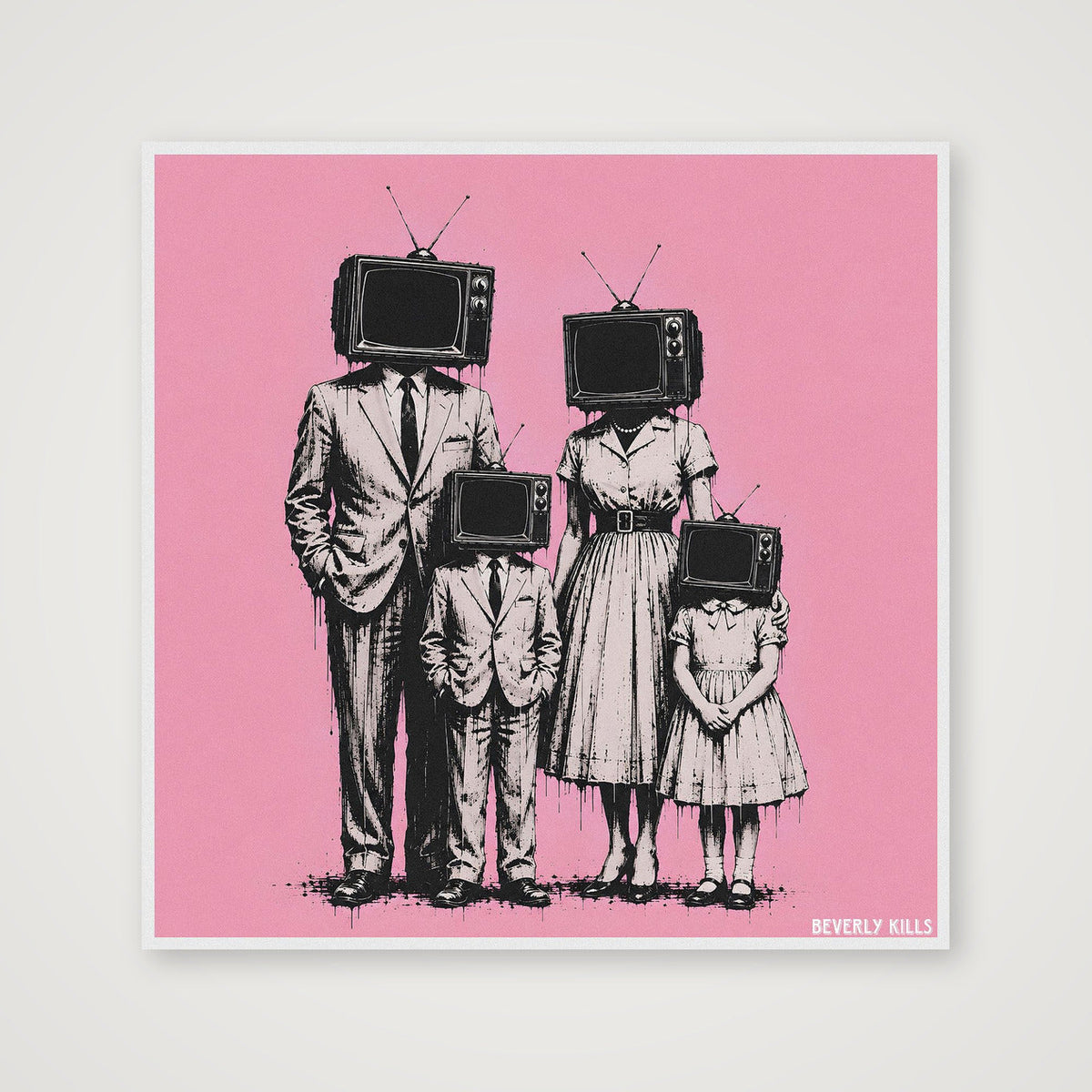 Family Portrait  — 30×30cm, 12×12" Print only