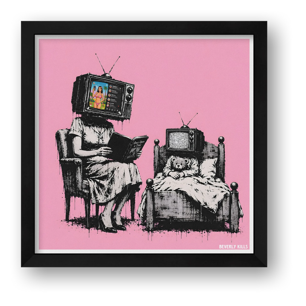 Bedtime Story — framed